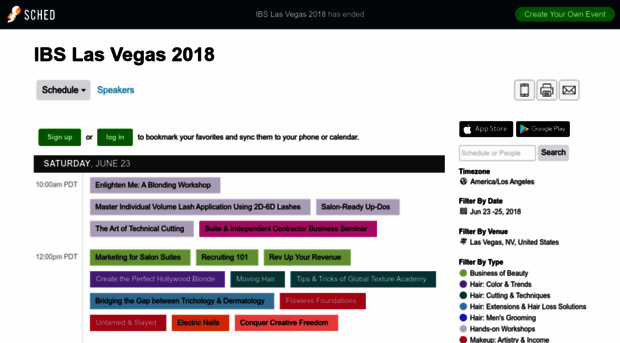 ibslv2018.sched.com