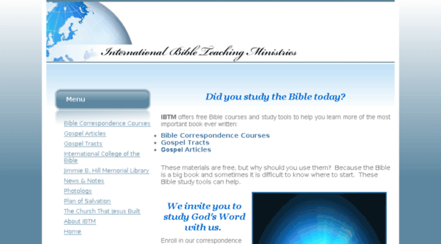 ibtministries.com