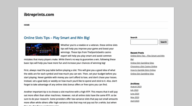 ibtreprints.com