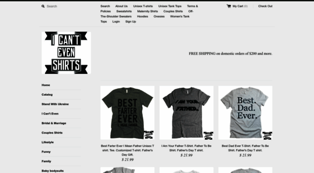 icantevenshirts.com