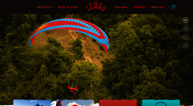 icaro-paragliders.com