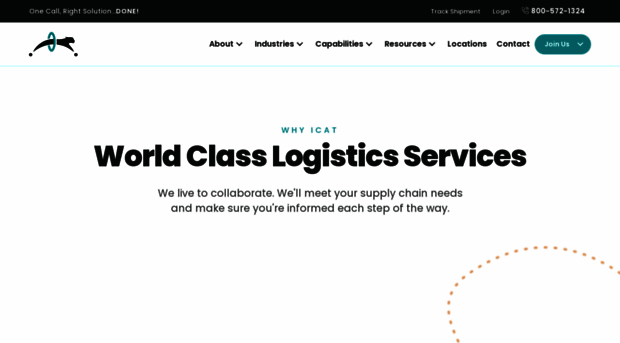 icatlogistics.com