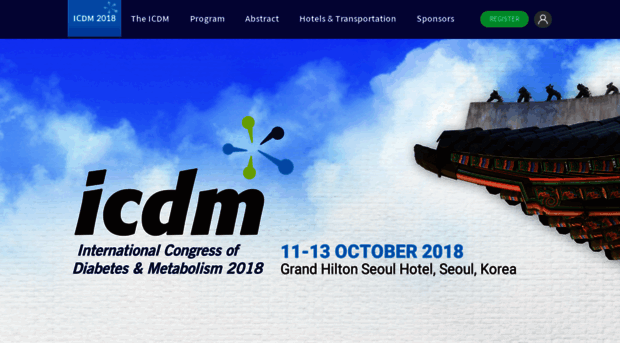 icdm2018.diabetes.or.kr