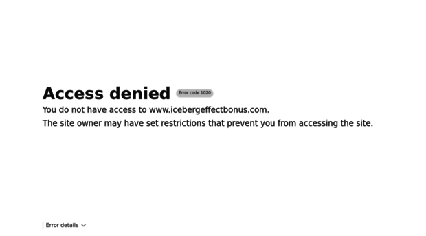 icebergeffectbonus.com