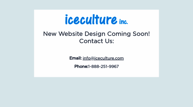 iceculture.com
