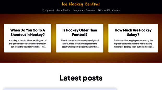 icehockeycentral.com