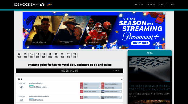 icehockeyontv.com