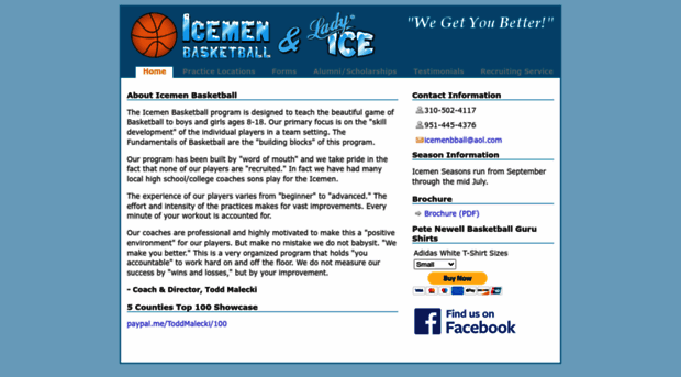 icemenbasketball.com