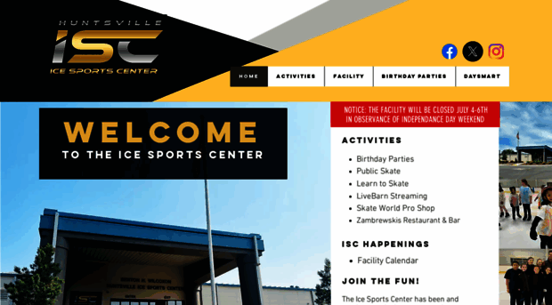 icesportscenter.com