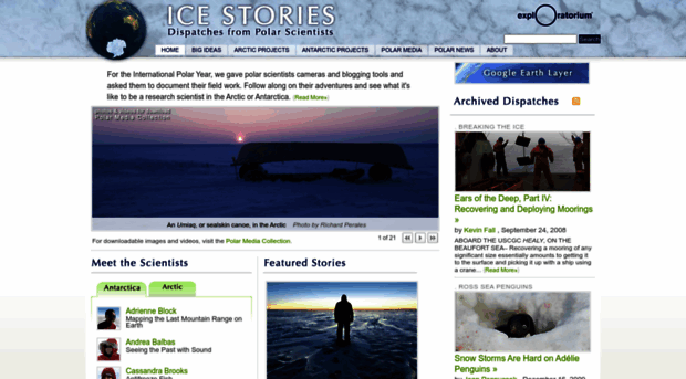 icestories.exploratorium.edu