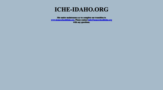 iche-idaho.org