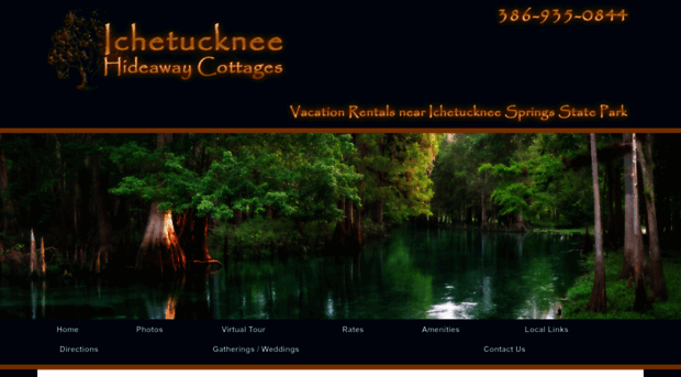 ichetuckneehideawaycottages.com