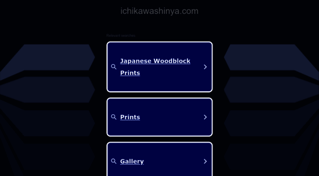 ichikawashinya.com