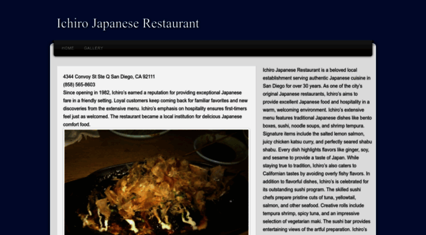 ichirosrestaurant.com