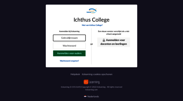 ichthuscollege.itslearning.com