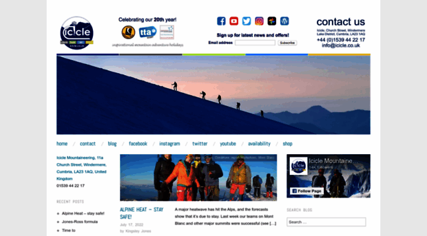 iciclemountaineering.com