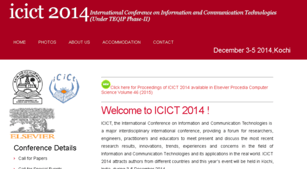 icict.cusat.ac.in