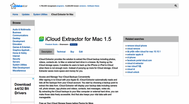 icloud-extractor-for-mac.updatestar.com