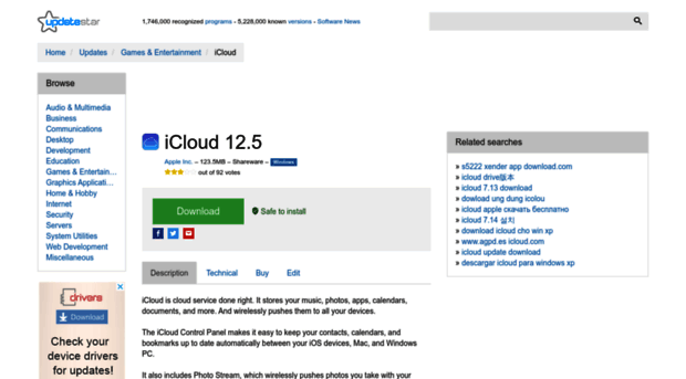 icloud.updatestar.com