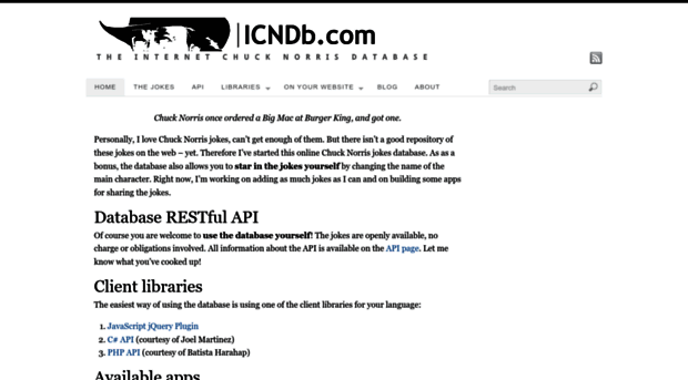 icndb.com