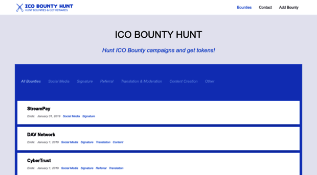 icobountyhunt.com