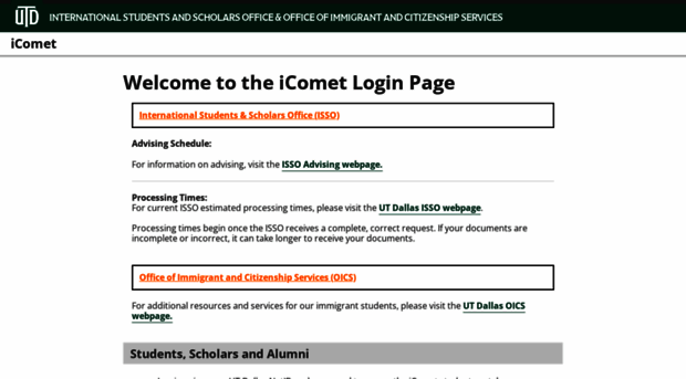 icomet.utdallas.edu