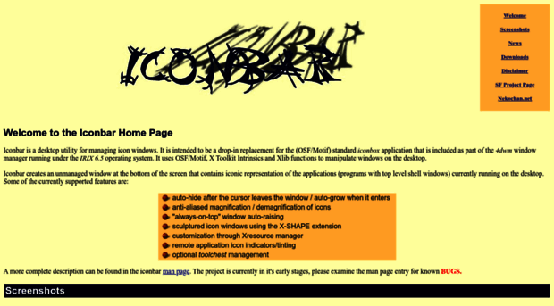 iconbar.sourceforge.net