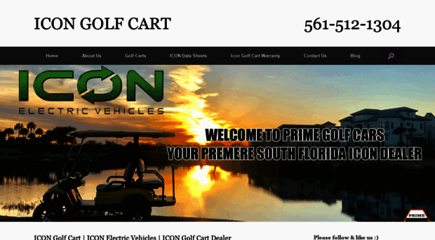 icongolfcart.net