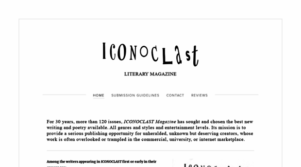 iconoclastliterarymagazine.com