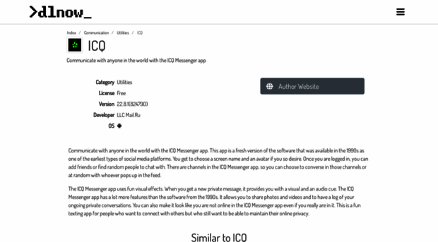 icq-messenger.dlnow.co