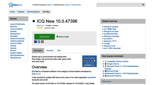 icq.updatestar.com