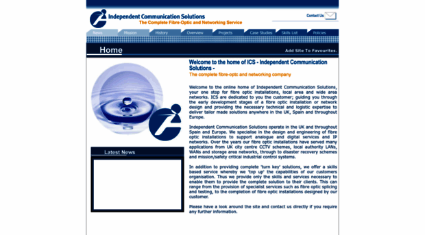 icsfibreoptics.com