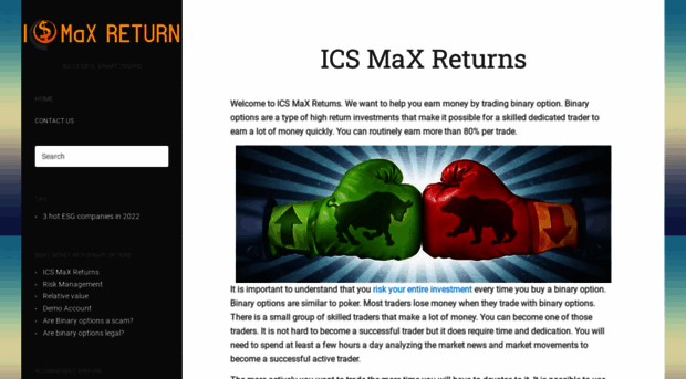 icsmaxreturns.com