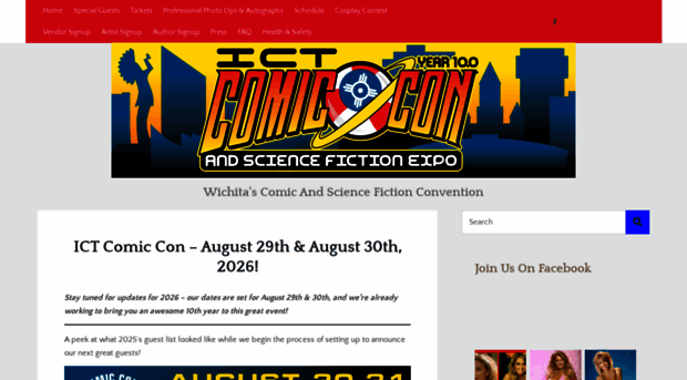 ictcomiccon.com