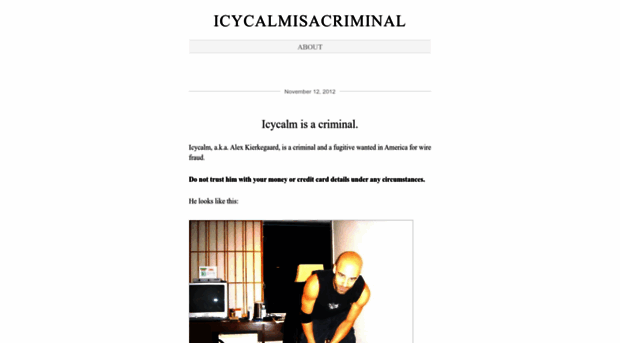 icycalmisacriminal.wordpress.com