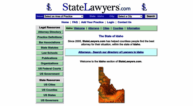 idaho.statelawyers.com