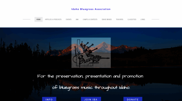 idahobluegrassassociation.org