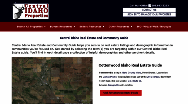 idahocountyproperties.com