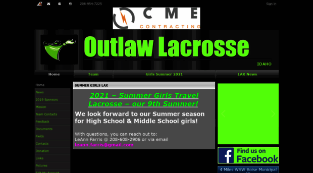 idahooutlawlacrosse.com