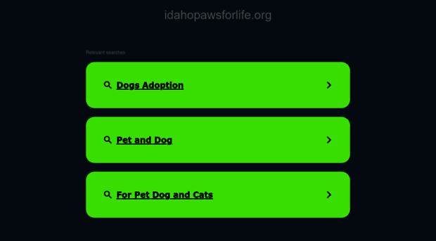 idahopawsforlife.org