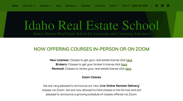 idahorealestateschool.com