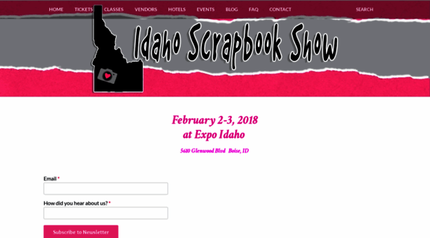 idahoscrapbookshow.com