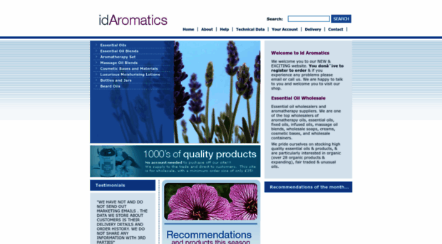 idaromatics.co.uk