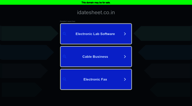 idatesheet.co.in