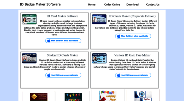idbadgemakersoftware.com