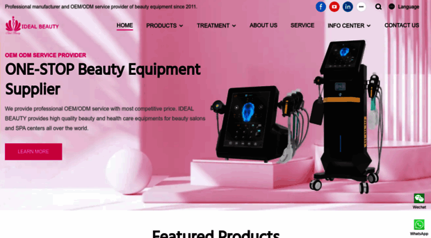 idealbeautyequipment.com