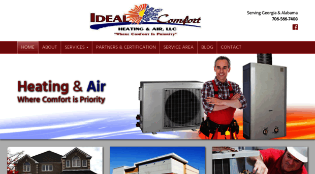 idealcomfortheatingandair.com