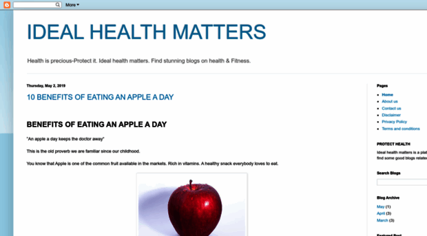 idealhealthmatters.blogspot.com