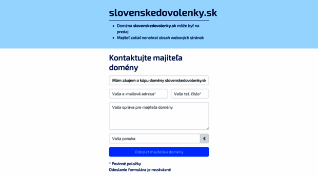 idealne.slovenskedovolenky.sk