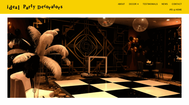 idealpartydecorators.com